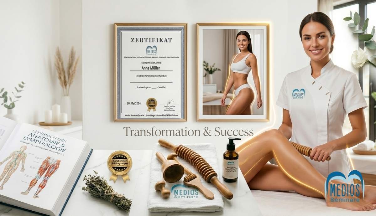 Praktische Anwendung der brasilianischen Lymphdrainage im Seminar und Zertifikate