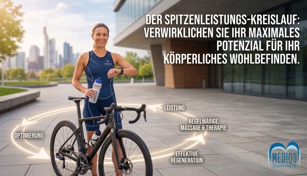 (KI-generiertes Beispielbild) Behandlung zur Leistungssteigerung durch intensive Sportmassage am Rücken